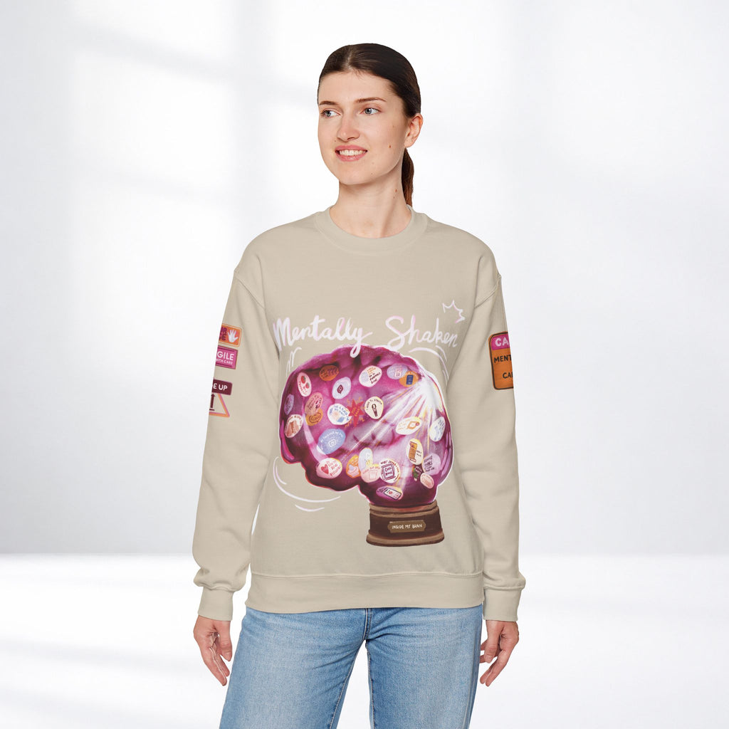 Mentally Shaken Crewneck Sweatshirt