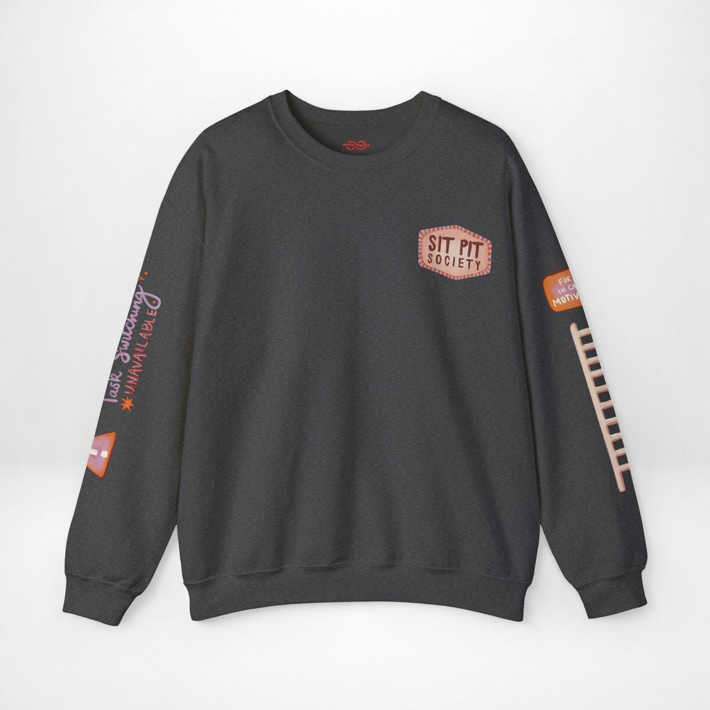 Sit Pit Society Crewneck Sweatshirt