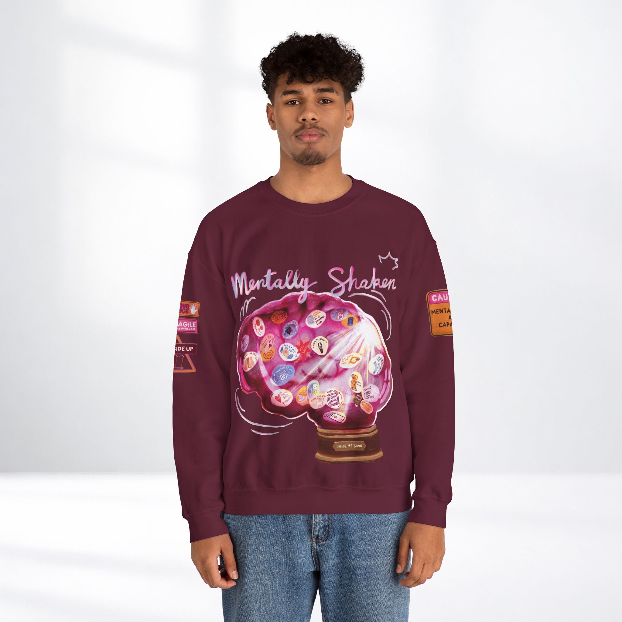 Mentally Shaken Crewneck Sweatshirt