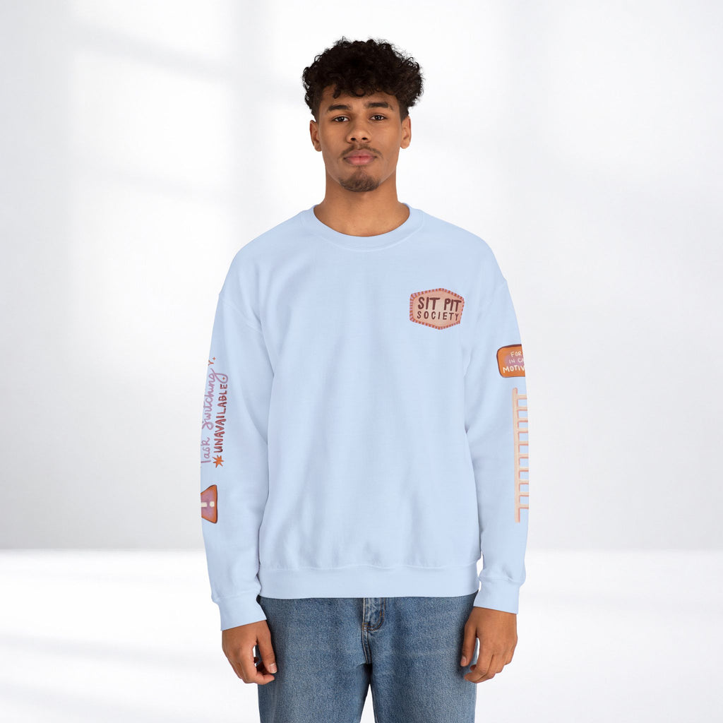 Sit Pit Society Crewneck Sweatshirt