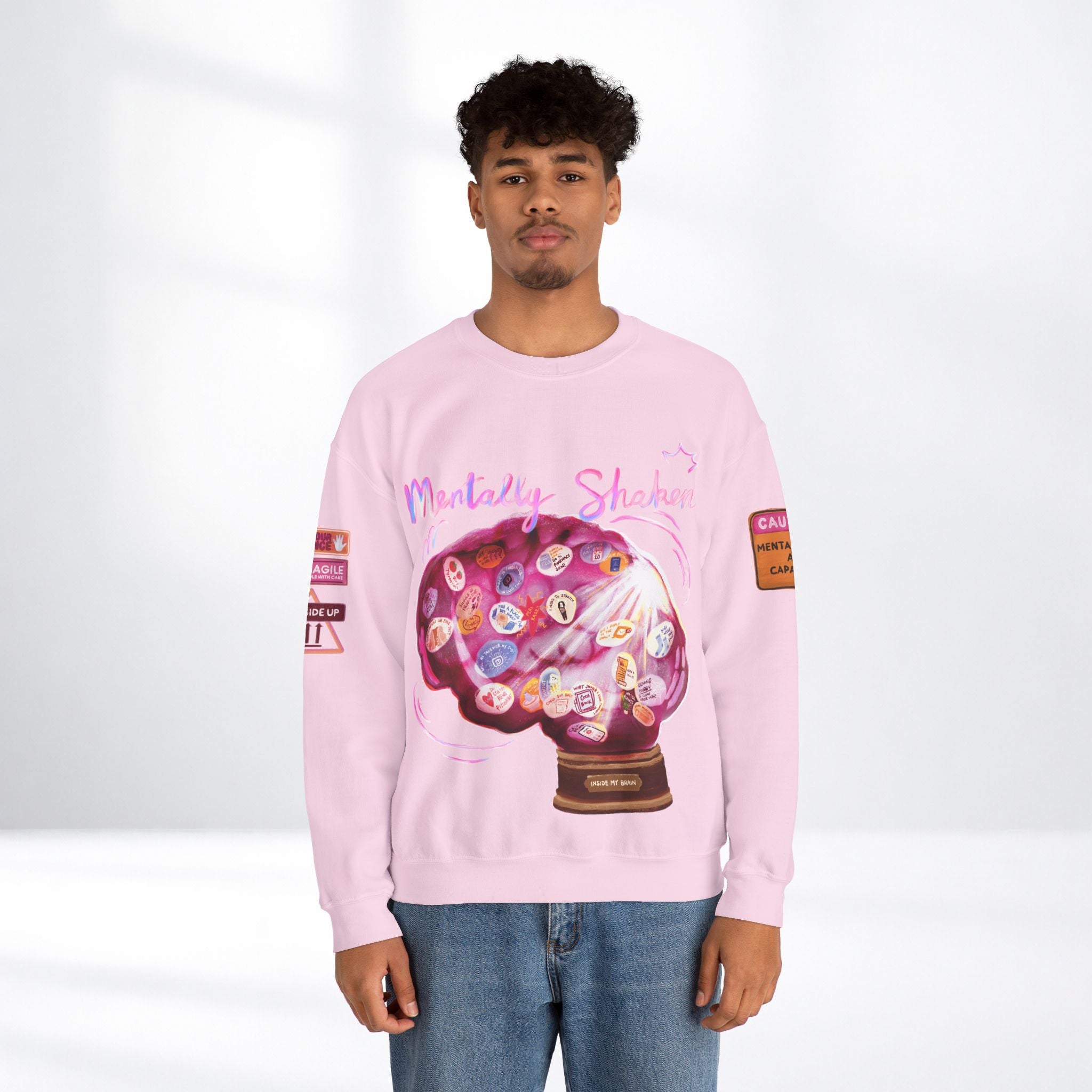 Mentally Shaken Crewneck Sweatshirt