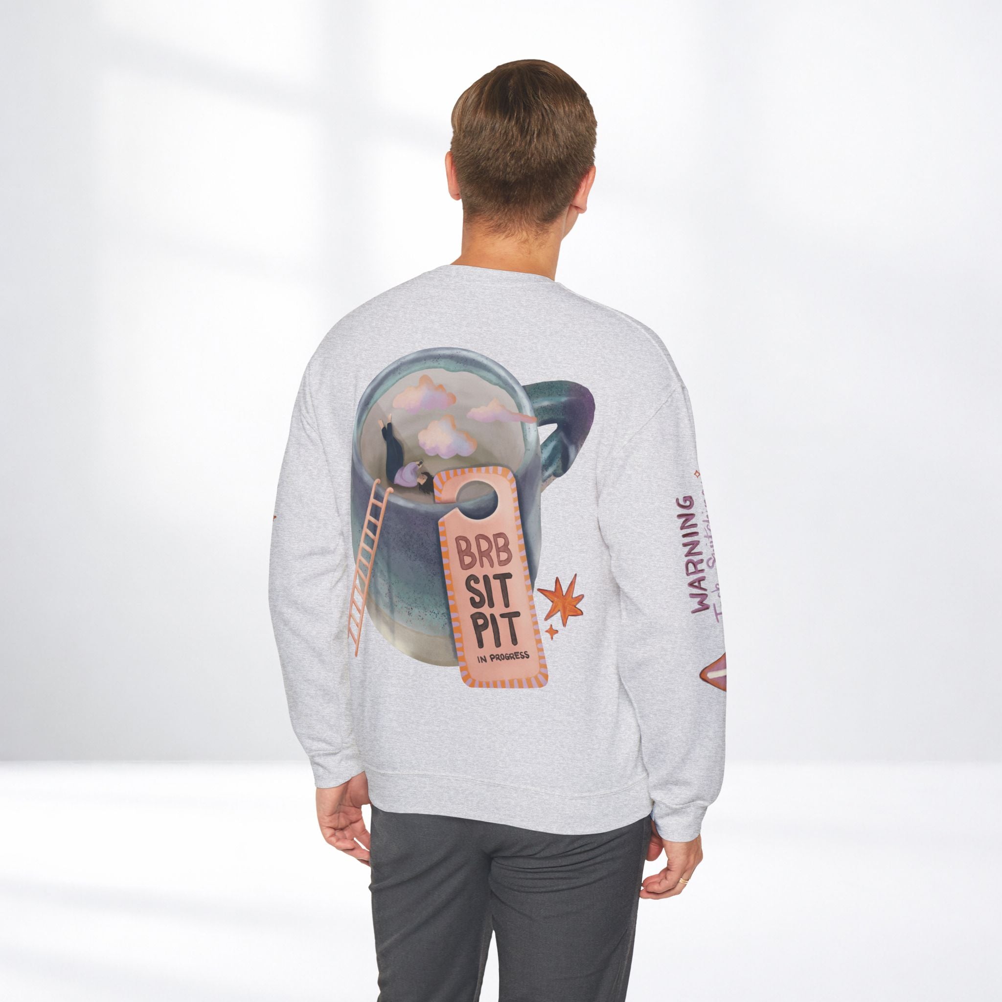 Sit Pit Society Crewneck Sweatshirt