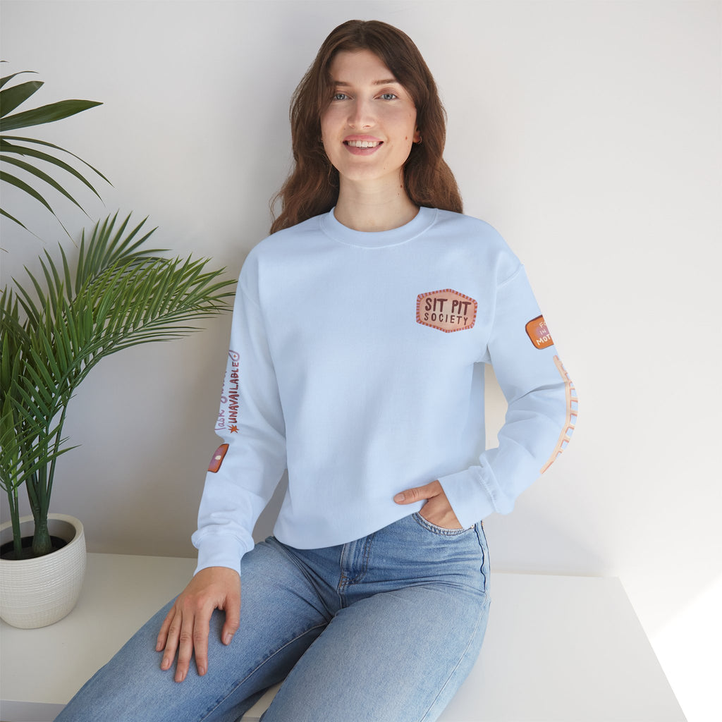 Sit Pit Society Crewneck Sweatshirt
