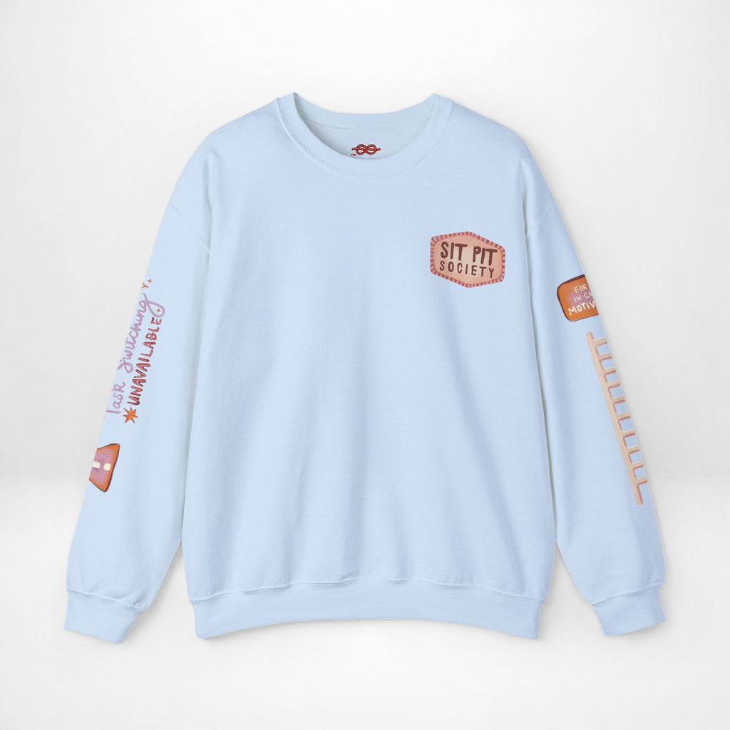 Sit Pit Society Crewneck Sweatshirt
