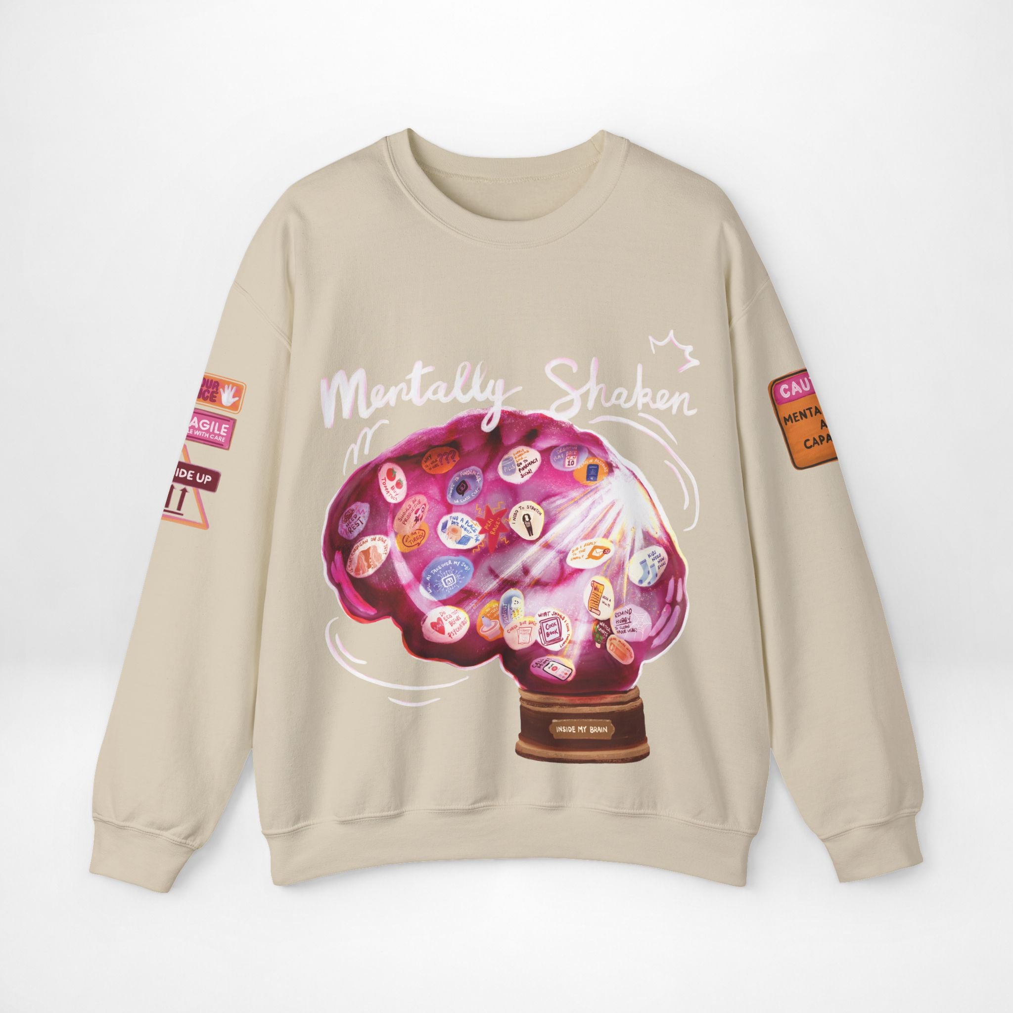 Mentally Shaken Crewneck Sweatshirt