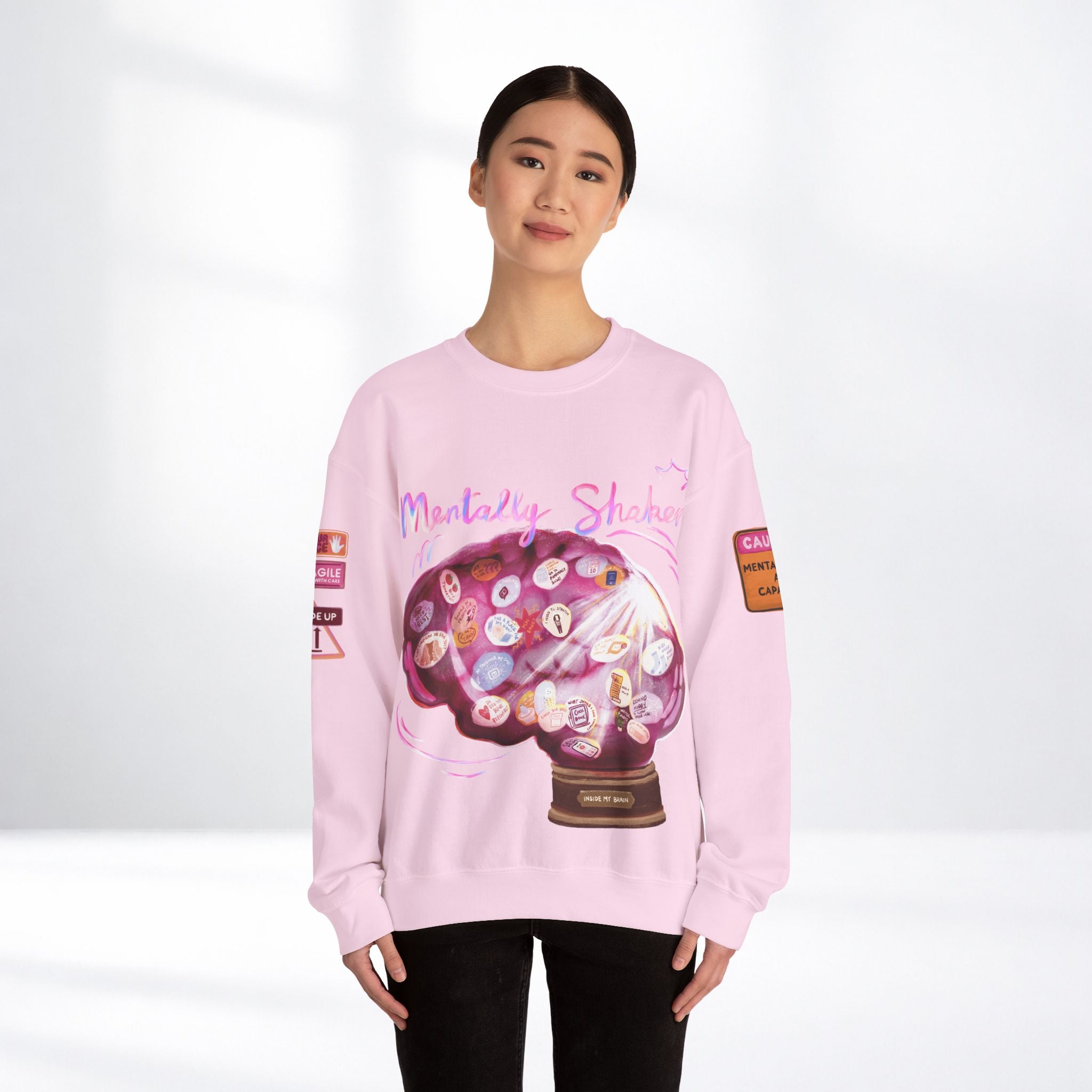 Mentally Shaken Crewneck Sweatshirt
