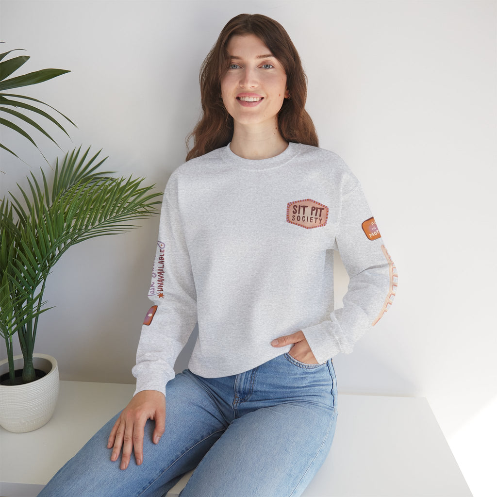 Sit Pit Society Crewneck Sweatshirt