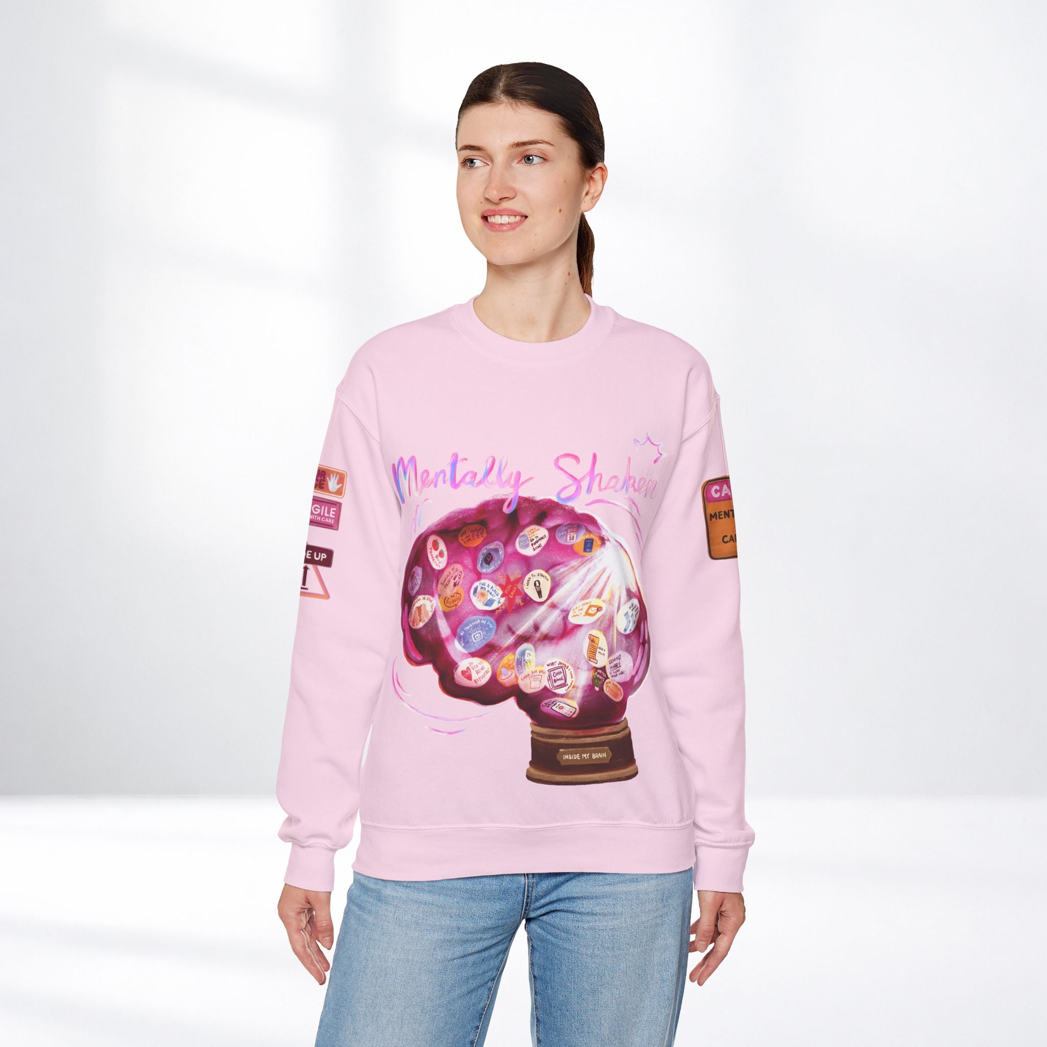 Mentally Shaken Crewneck Sweatshirt