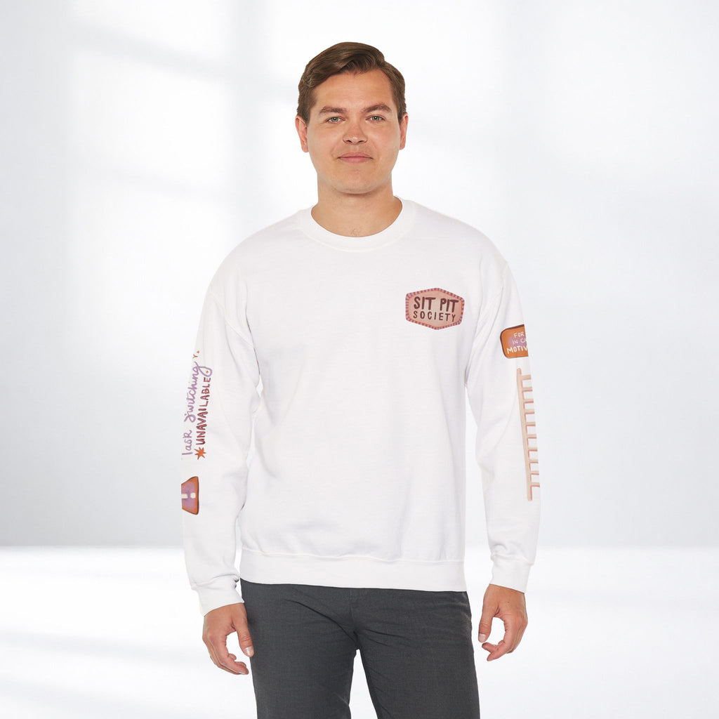 Sit Pit Society Crewneck Sweatshirt