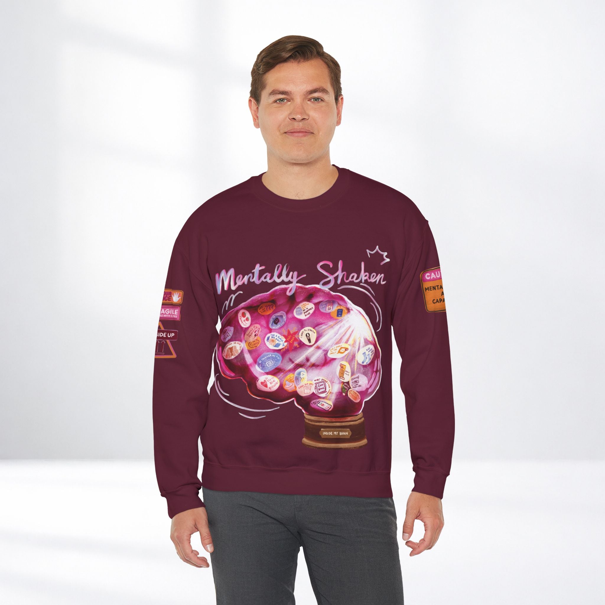 Mentally Shaken Crewneck Sweatshirt