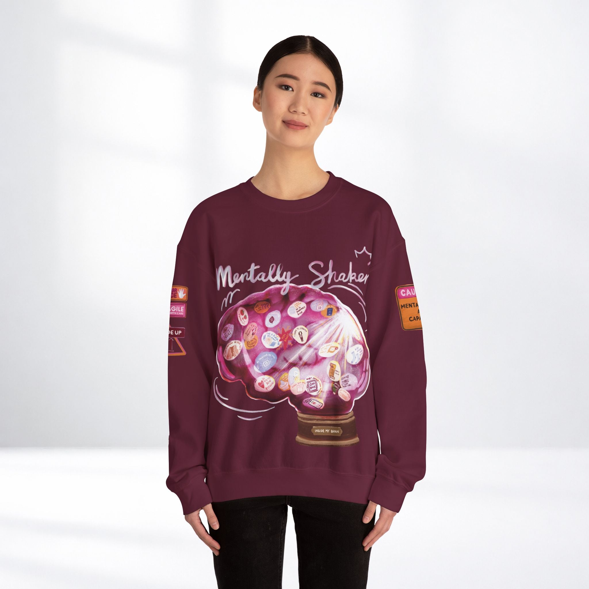 Mentally Shaken Crewneck Sweatshirt