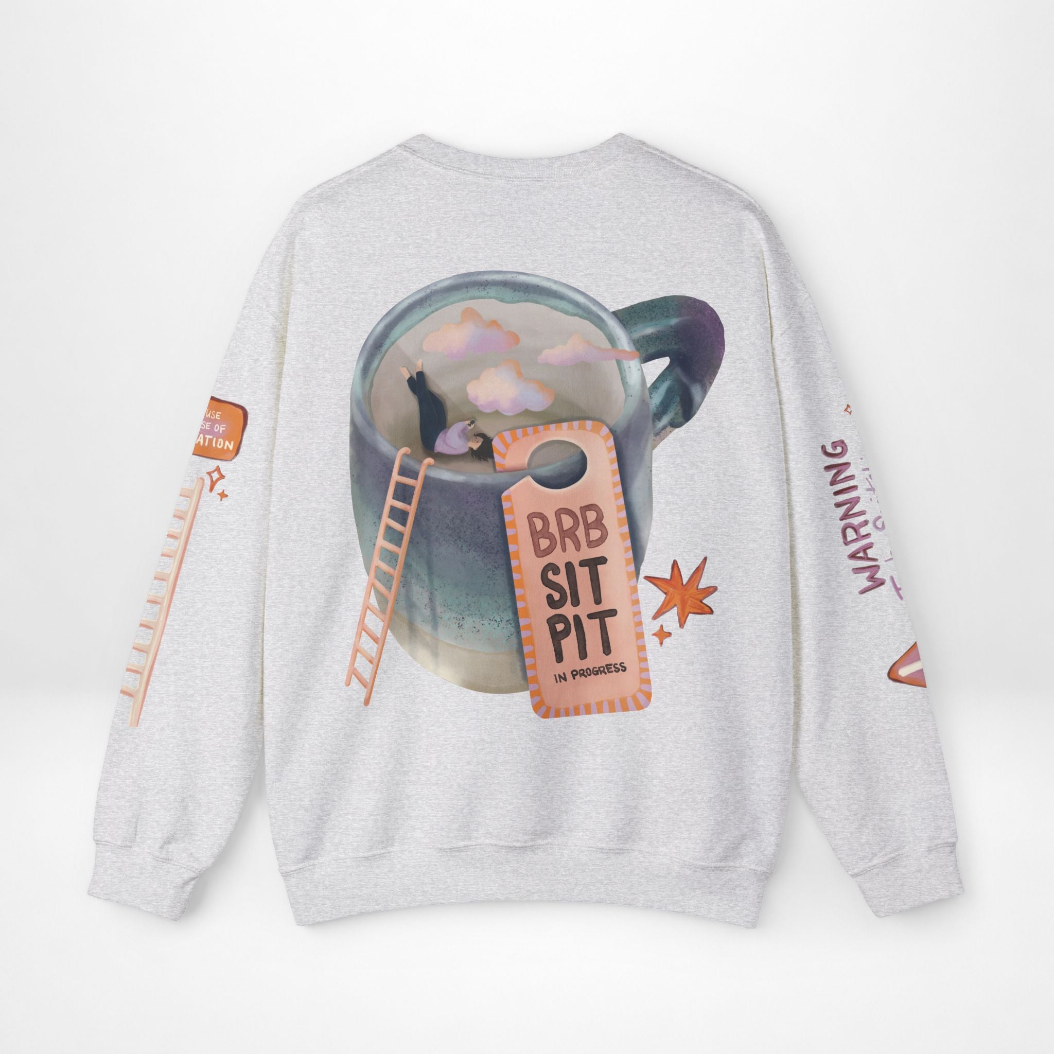 Sit Pit Society Crewneck Sweatshirt