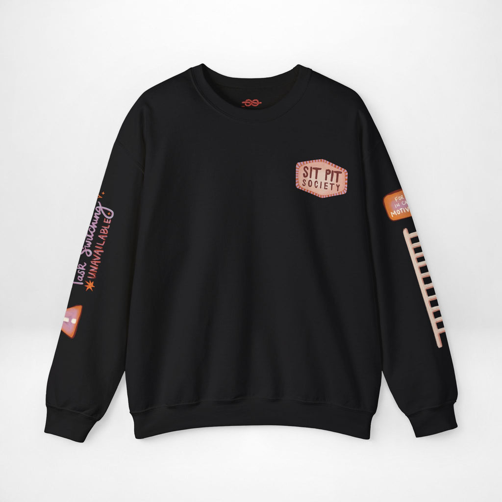 Sit Pit Society Crewneck Sweatshirt