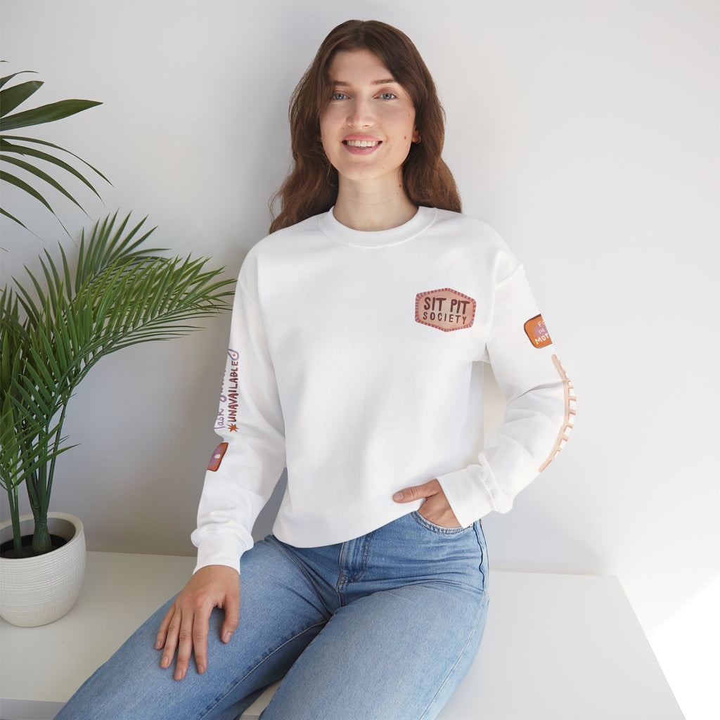 Sit Pit Society Crewneck Sweatshirt