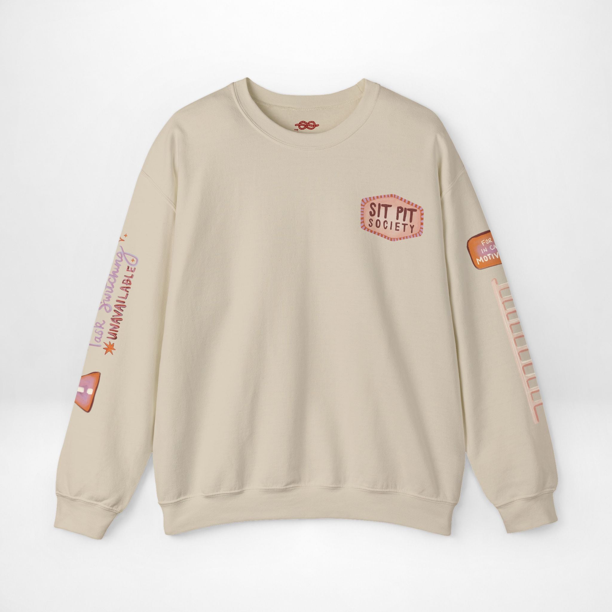 Sit Pit Society Crewneck Sweatshirt