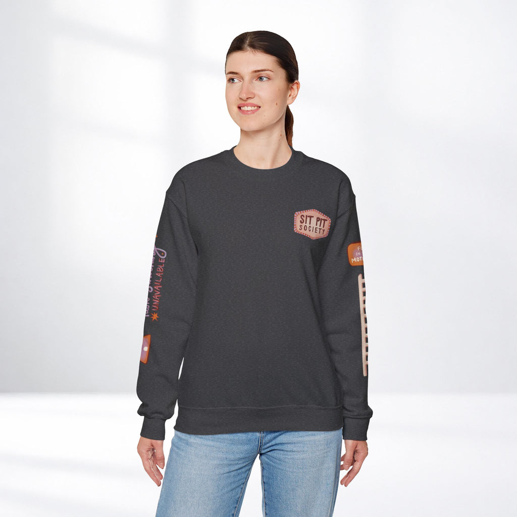 Sit Pit Society Crewneck Sweatshirt