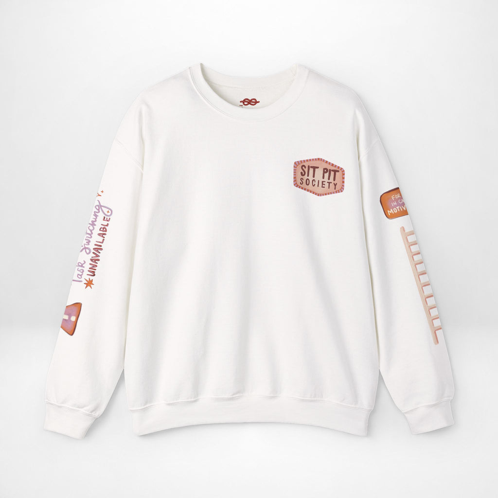 Sit Pit Society Crewneck Sweatshirt