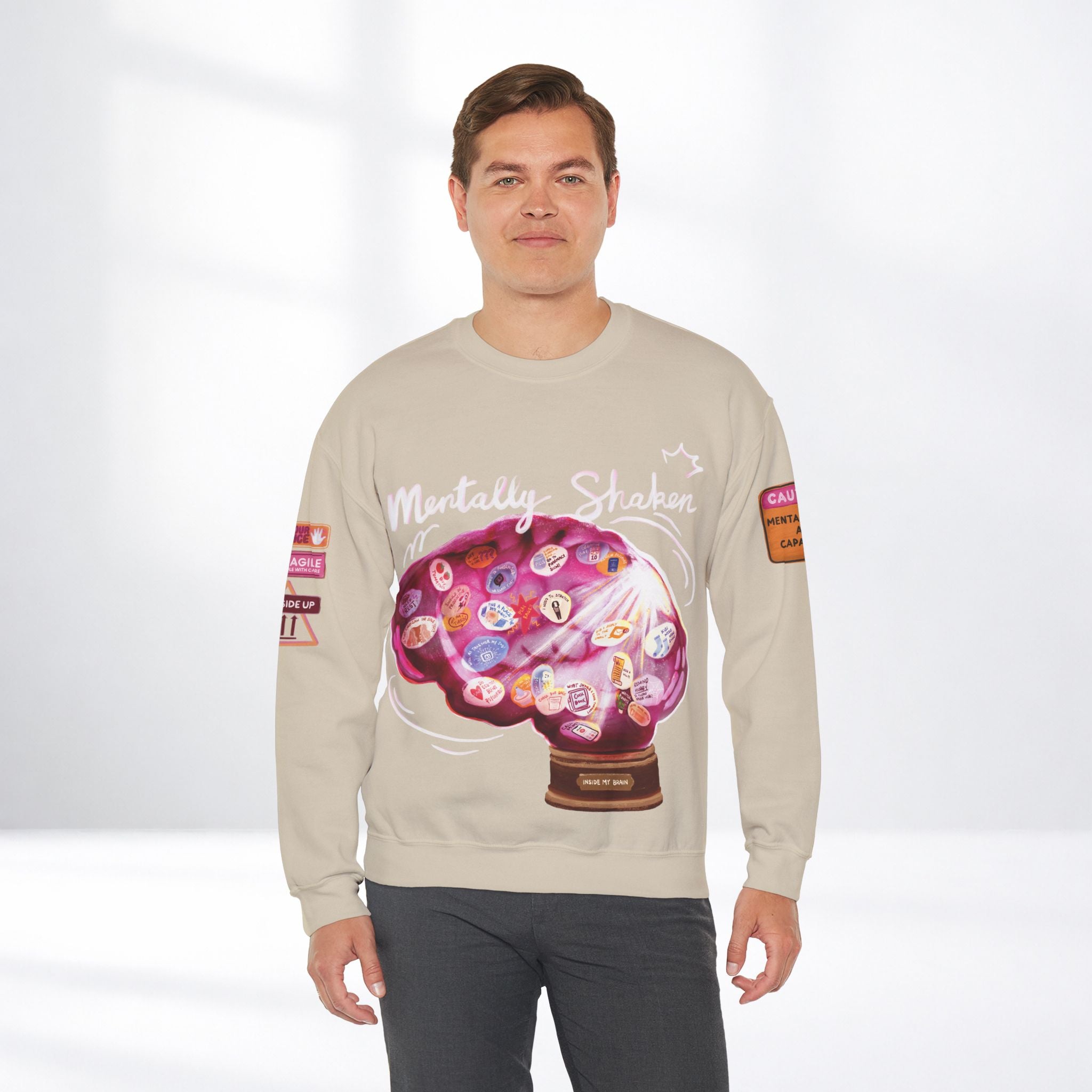 Mentally Shaken Crewneck Sweatshirt
