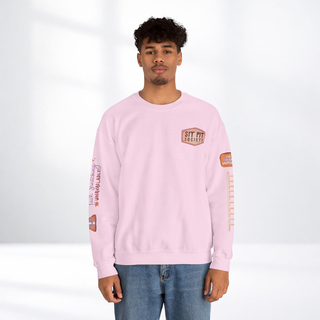 Sit Pit Society Crewneck Sweatshirt