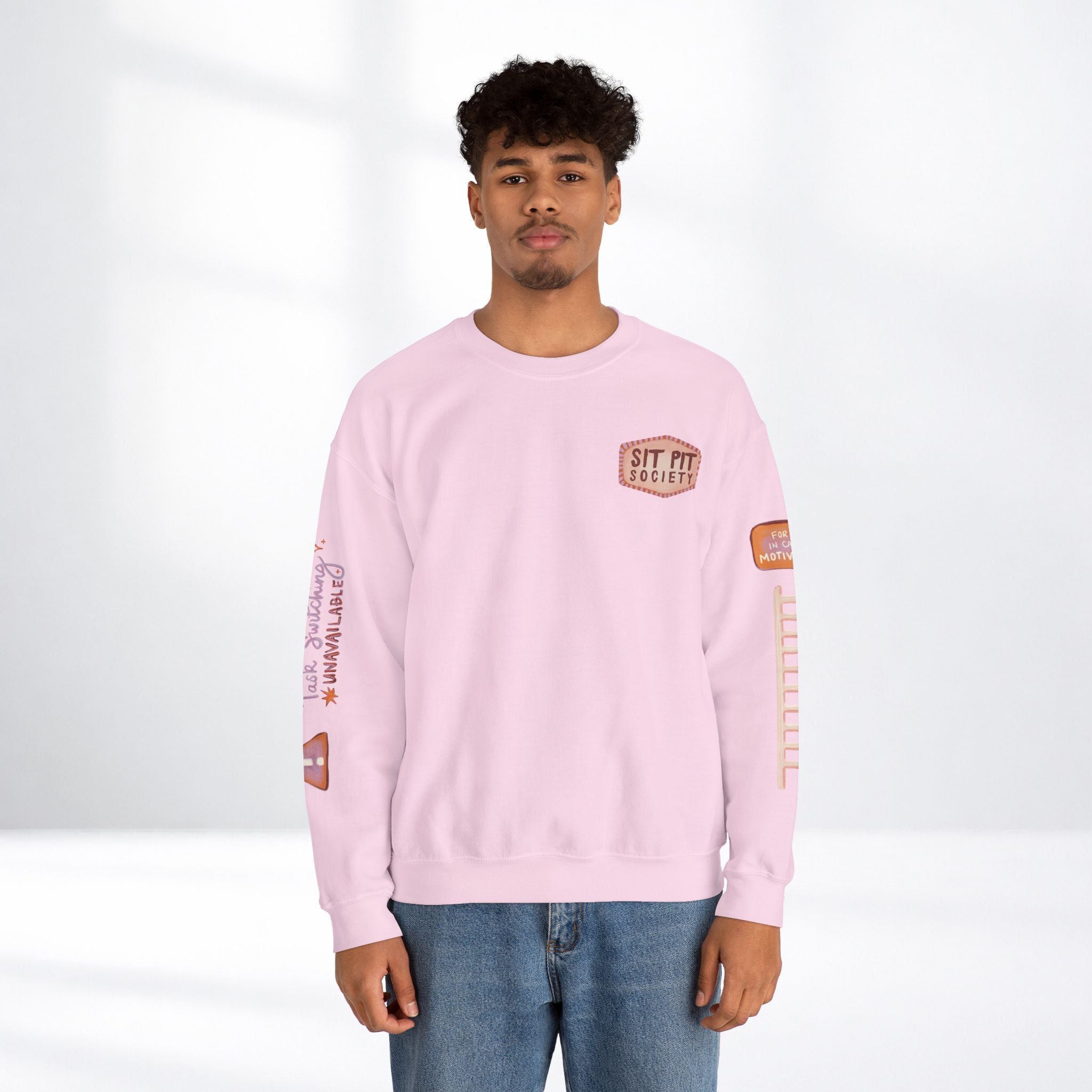 Sit Pit Society Crewneck Sweatshirt