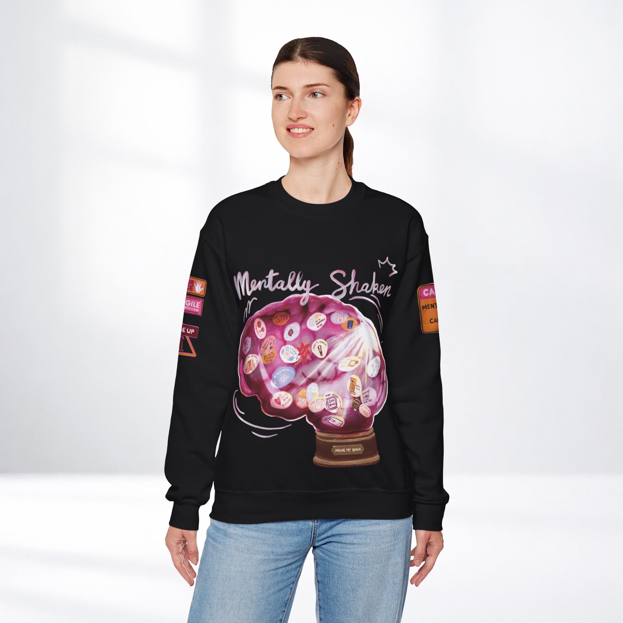 Mentally Shaken Crewneck Sweatshirt