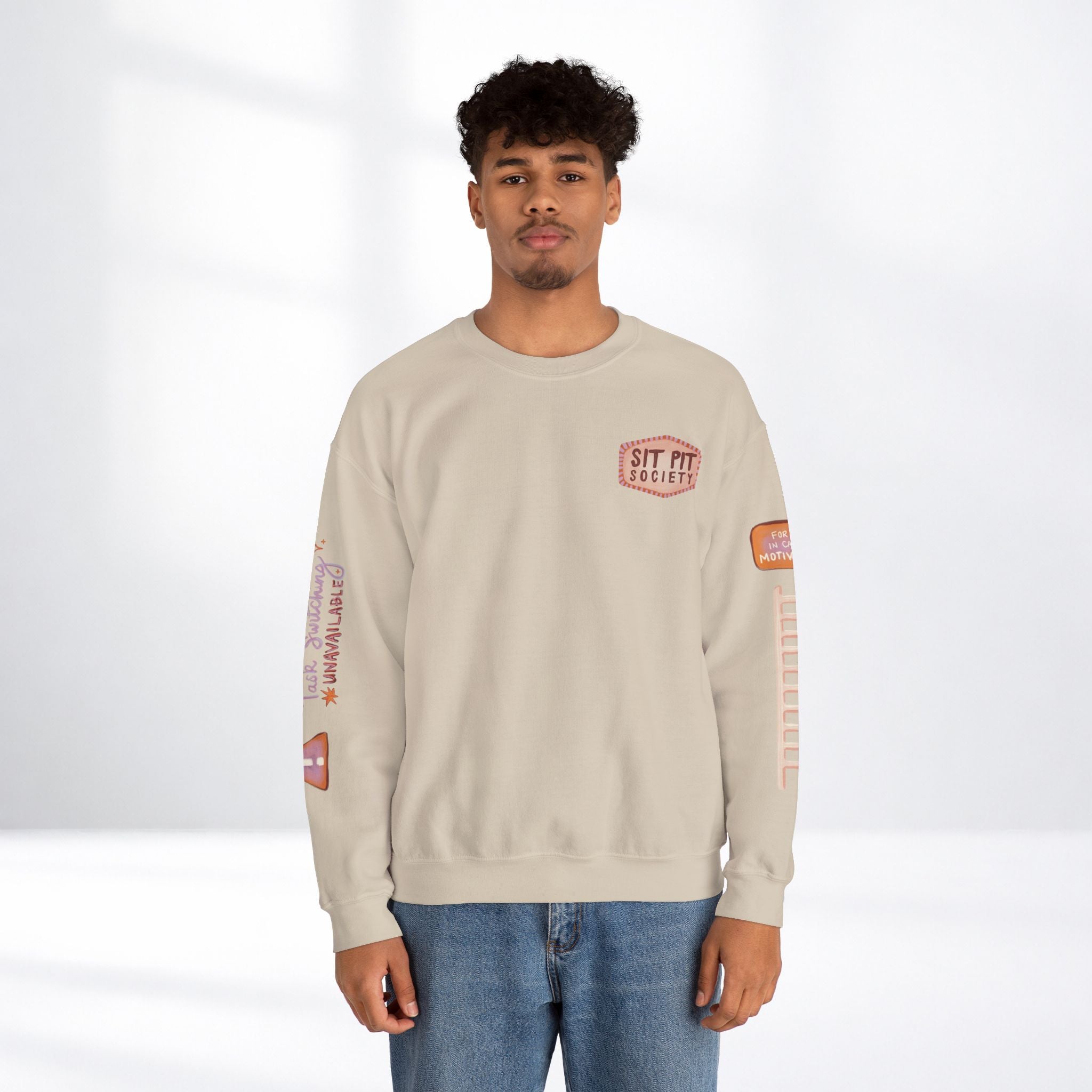 Sit Pit Society Crewneck Sweatshirt