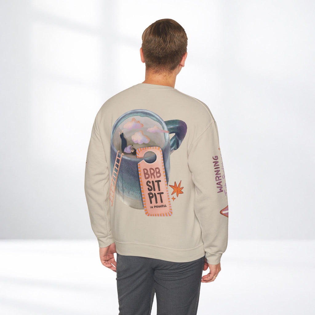 Sit Pit Society Crewneck Sweatshirt
