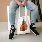Neurospicy Sriracha Tote Bag
