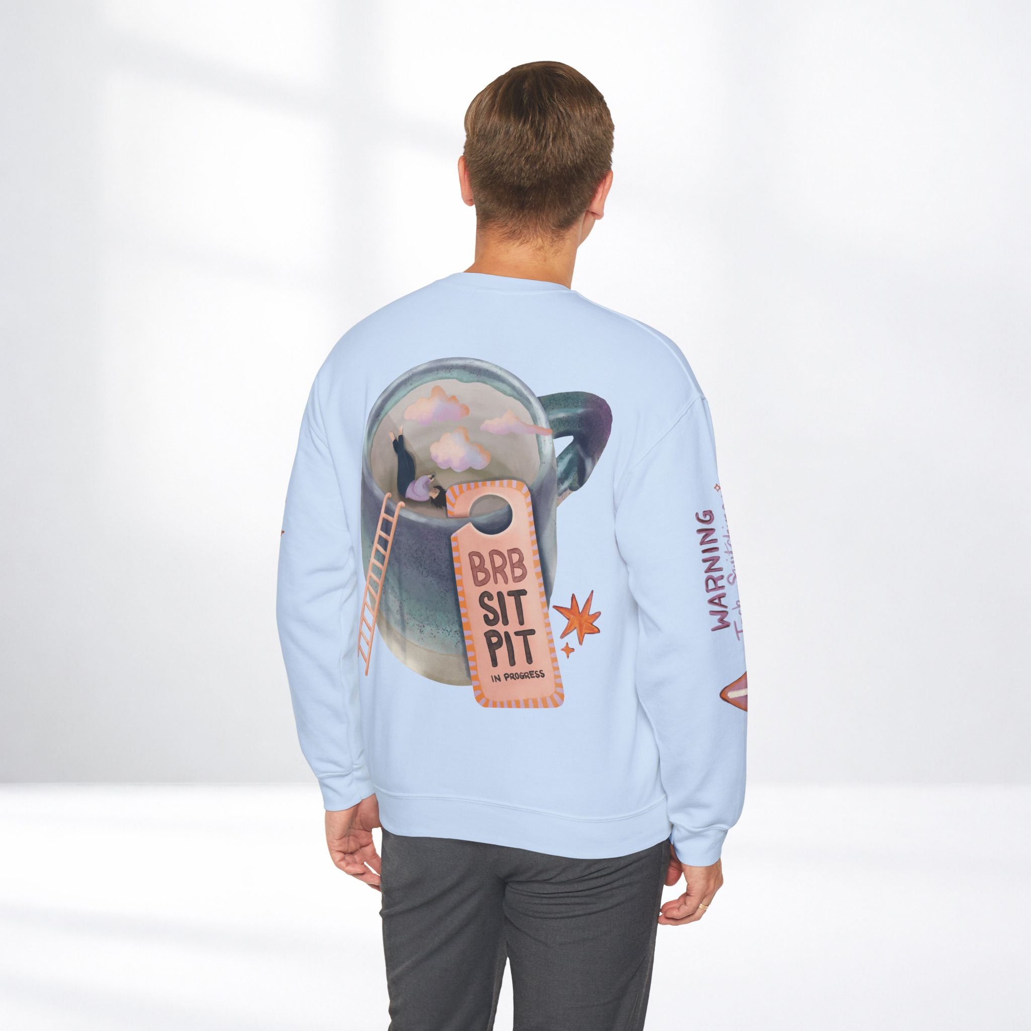 Sit Pit Society Crewneck Sweatshirt