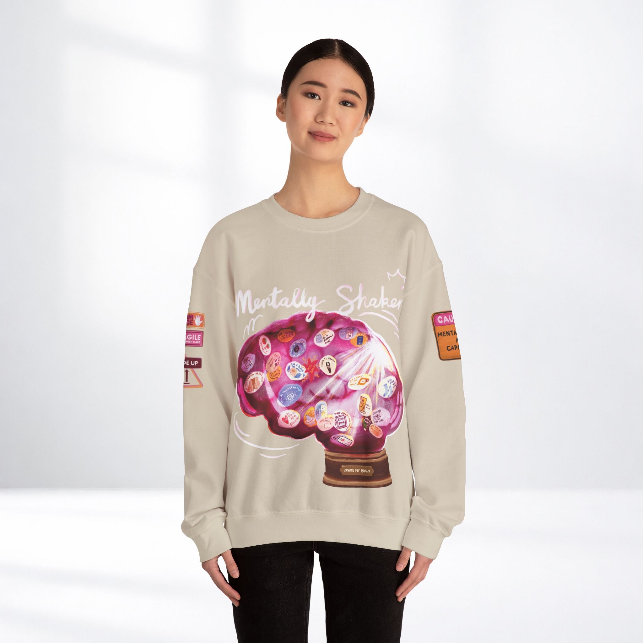 Mentally Shaken Crewneck Sweatshirt