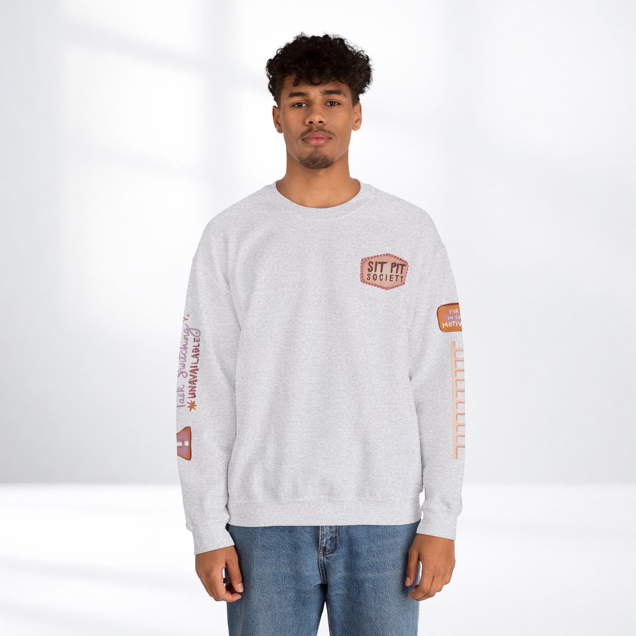 Sit Pit Society Crewneck Sweatshirt