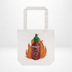 Neurospicy Sriracha Tote Bag