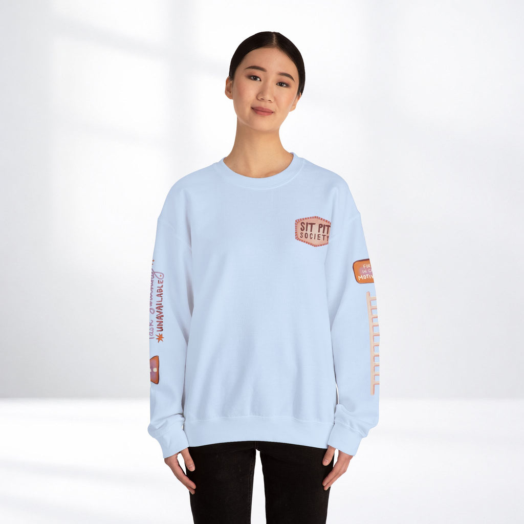 Sit Pit Society Crewneck Sweatshirt
