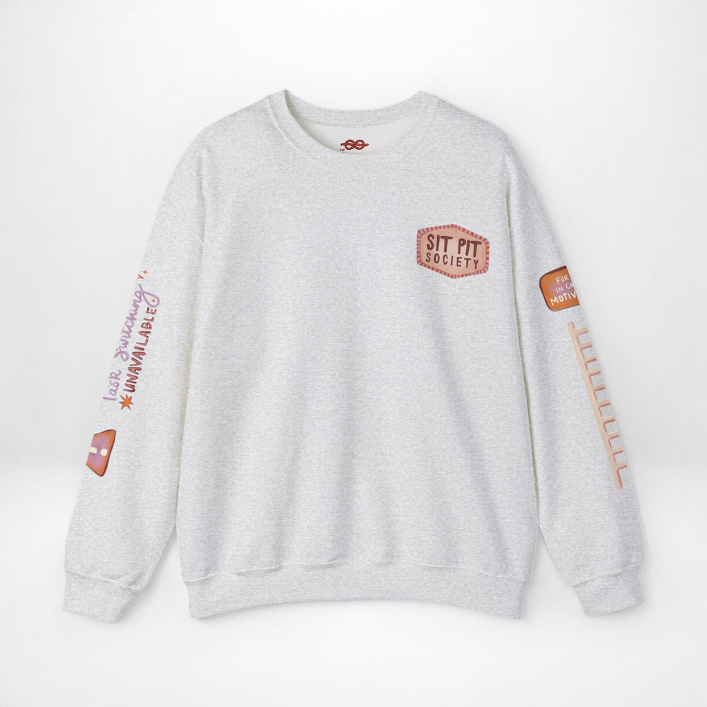 Sit Pit Society Crewneck Sweatshirt