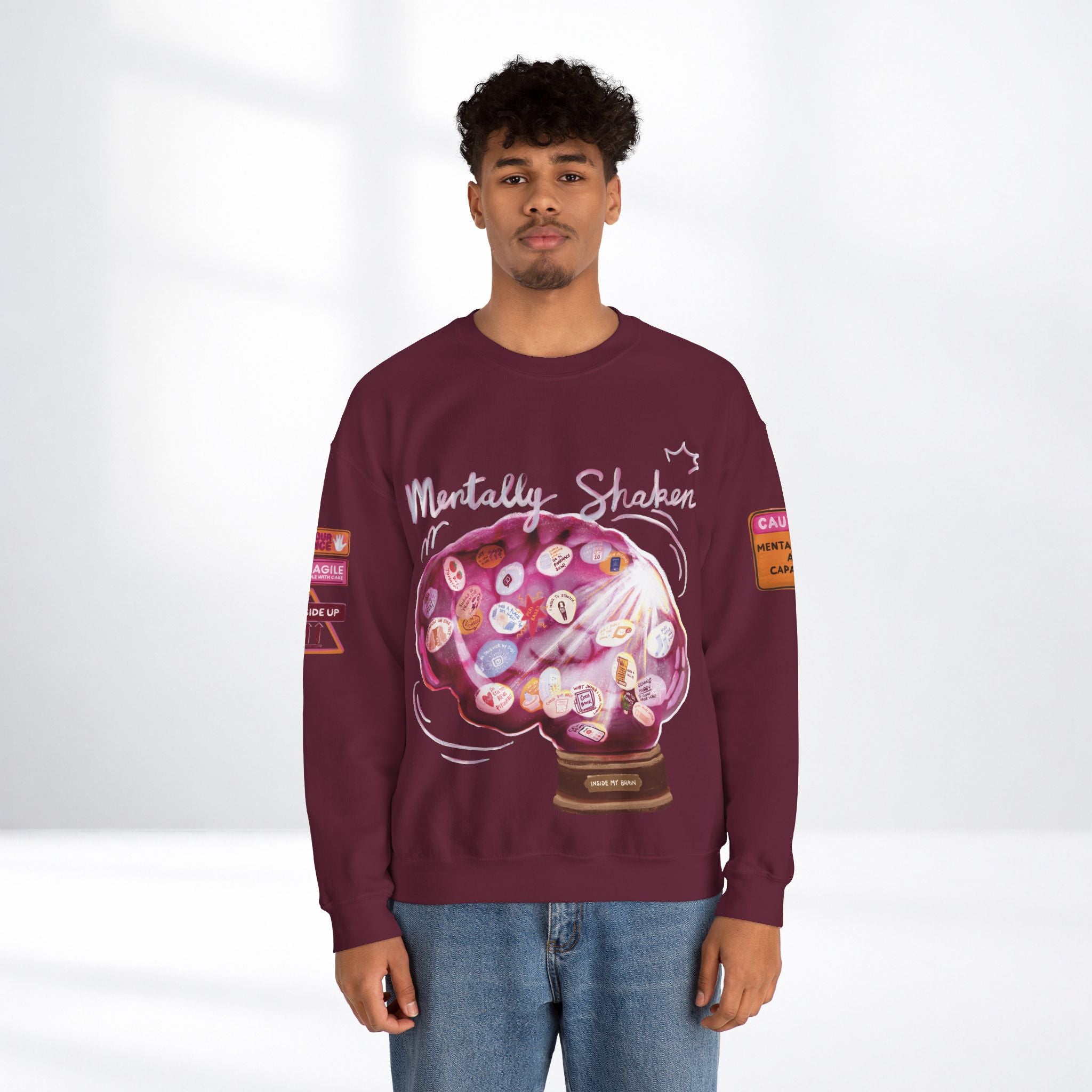 Mentally Shaken Crewneck Sweatshirt