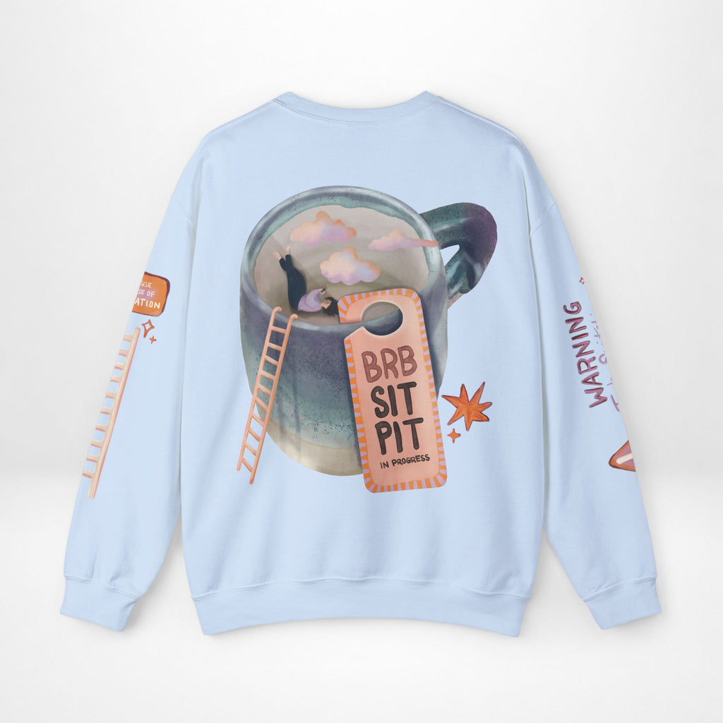 Sit Pit Society Crewneck Sweatshirt