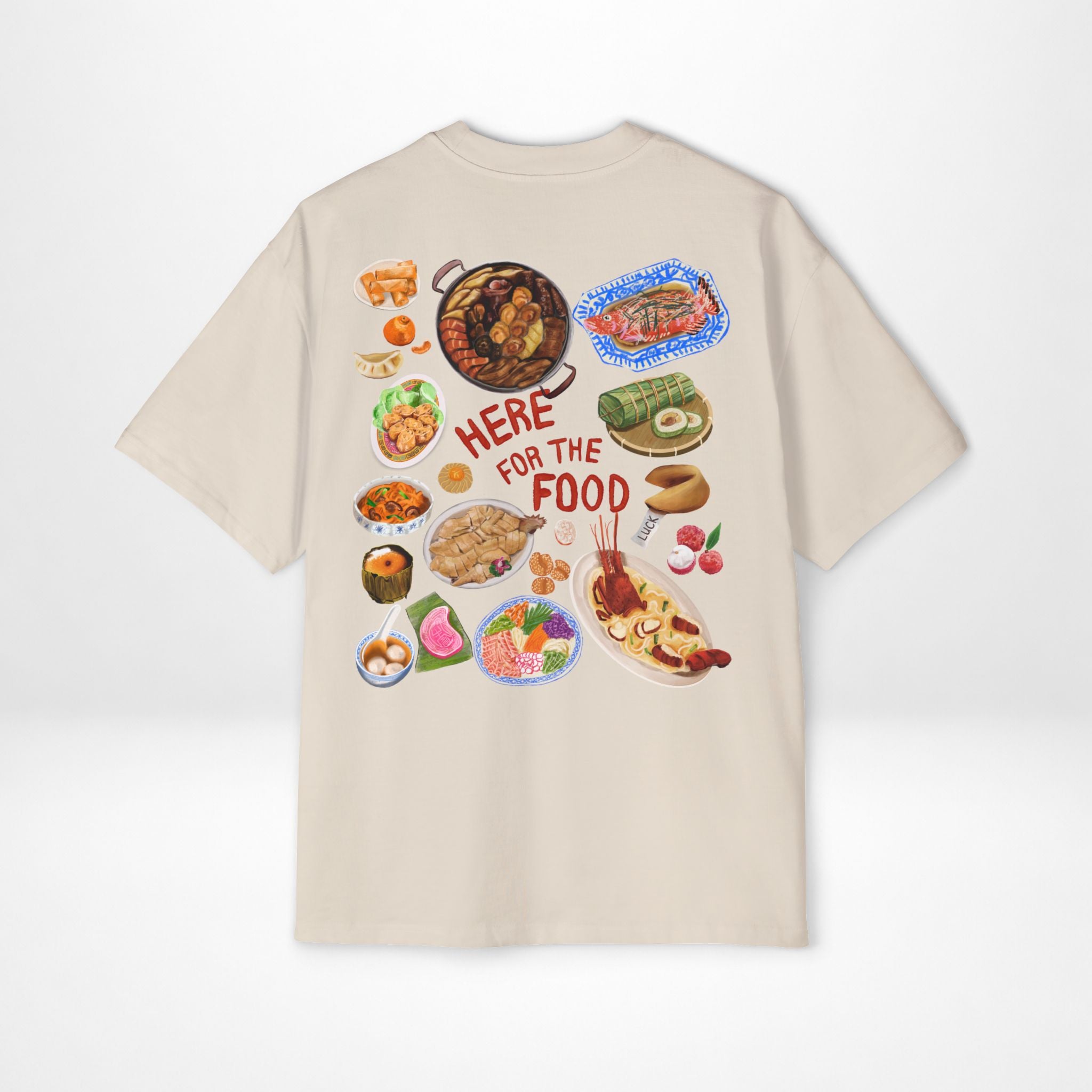 'Here For The Food' Lunar New Year Backprint Edition