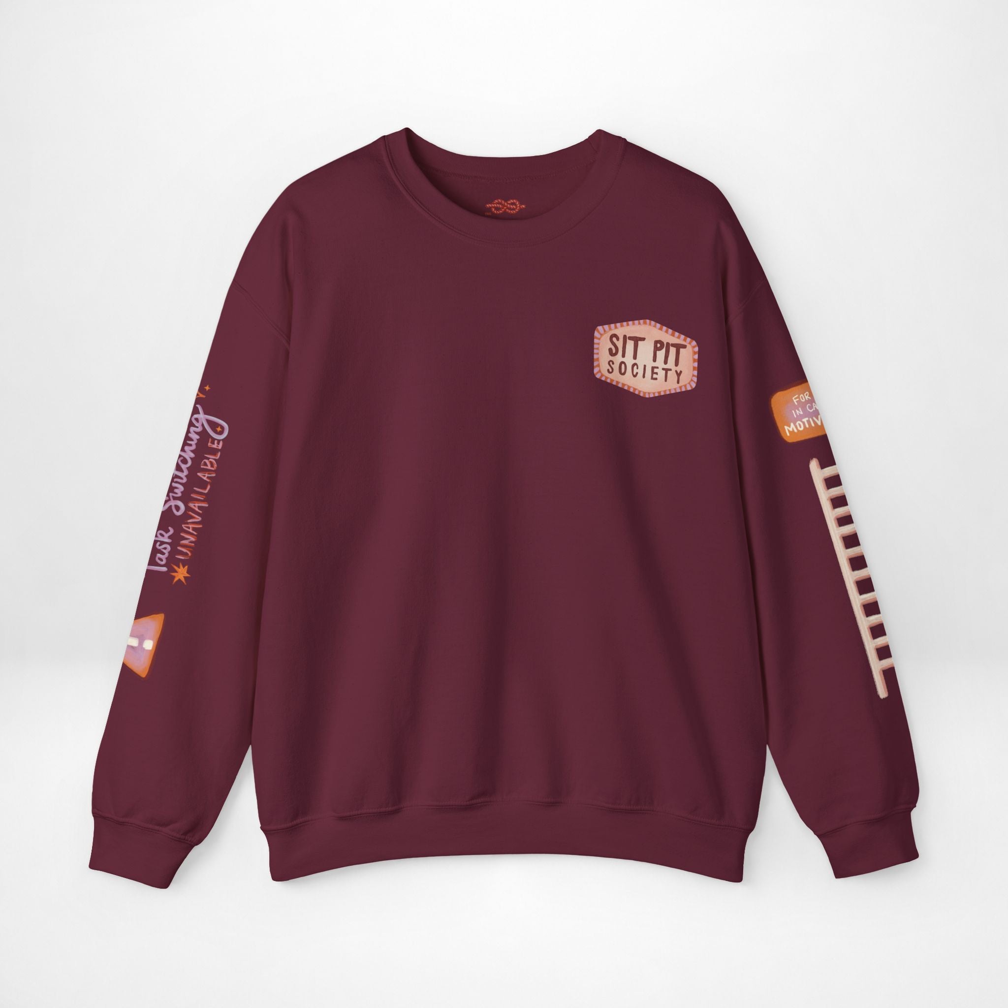 Sit Pit Society Crewneck Sweatshirt