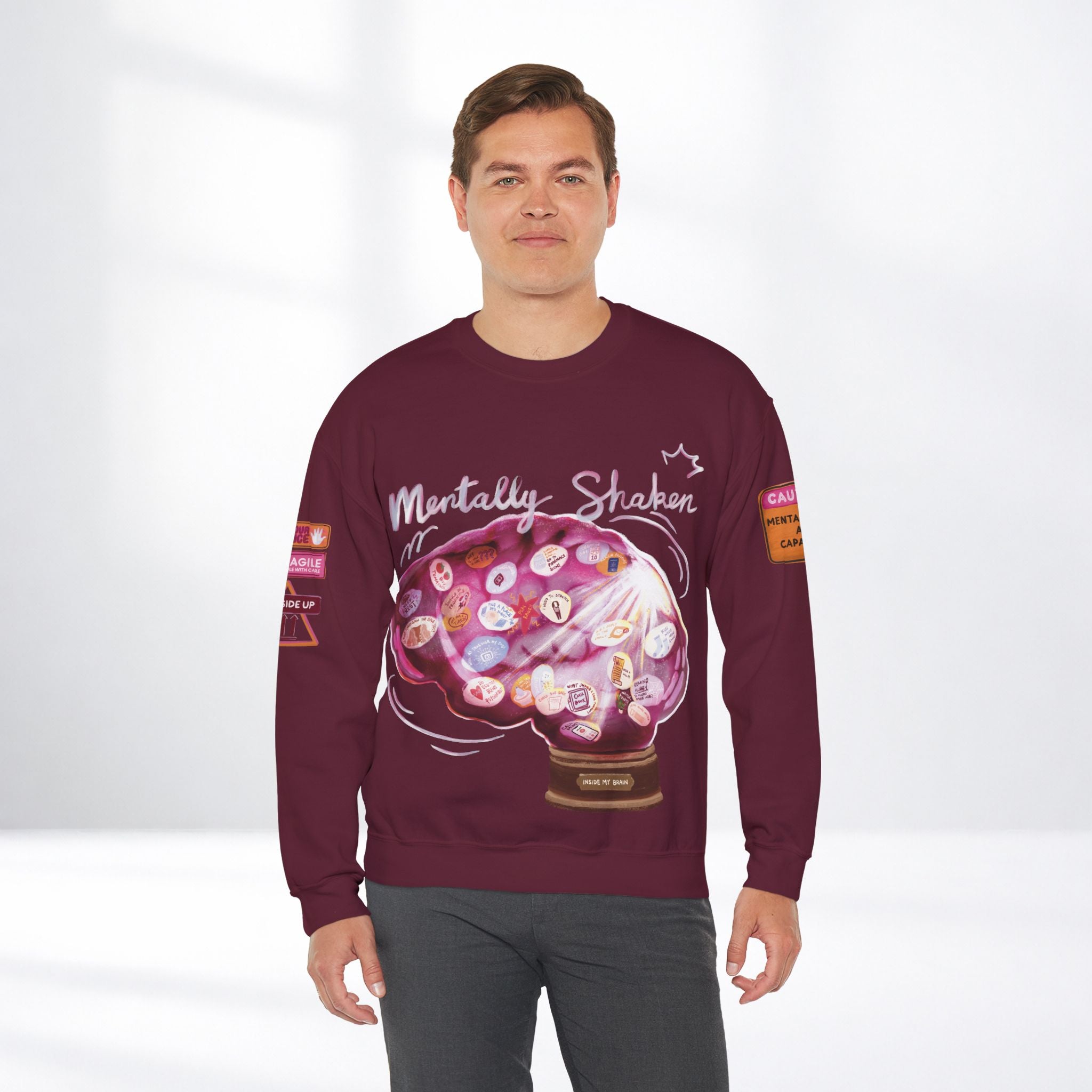 Mentally Shaken Crewneck Sweatshirt