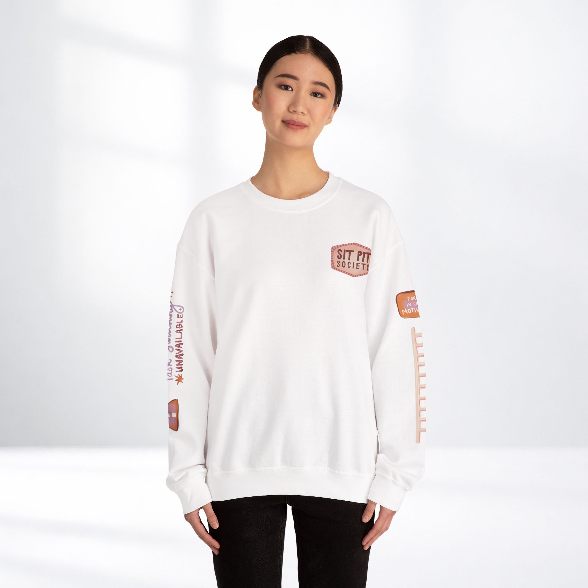 Sit Pit Society Crewneck Sweatshirt