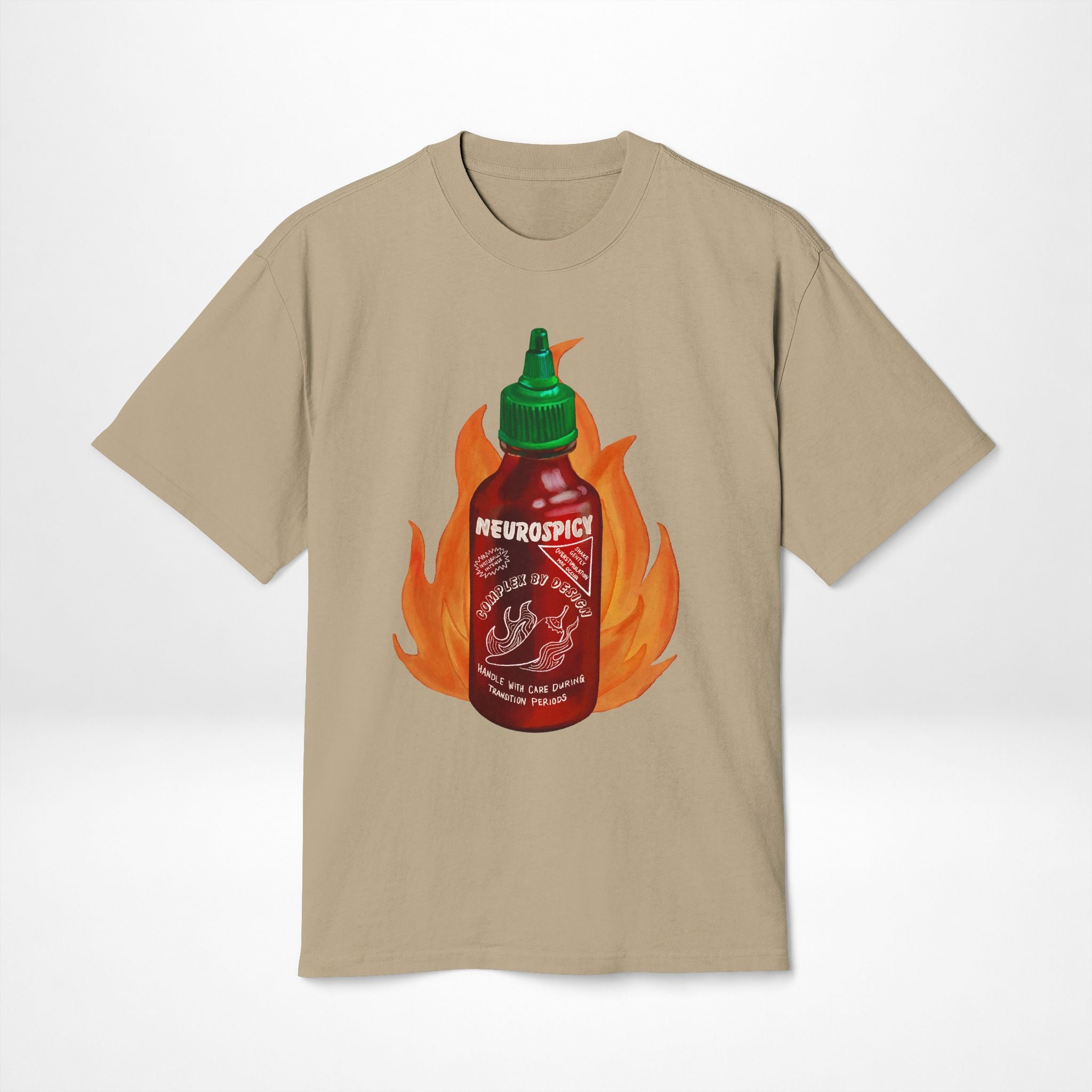 Neurospicy Sriracha Tee