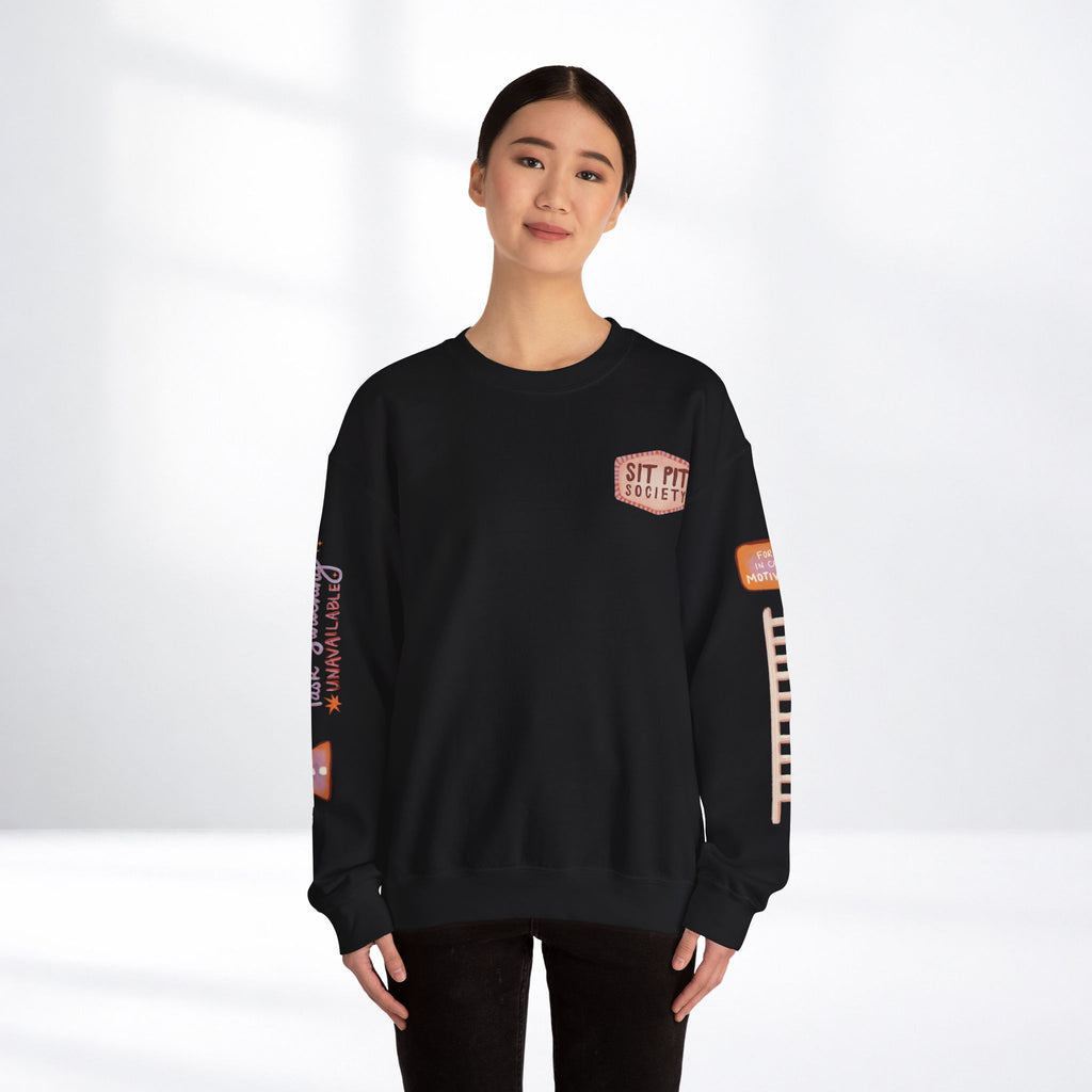 Sit Pit Society Crewneck Sweatshirt