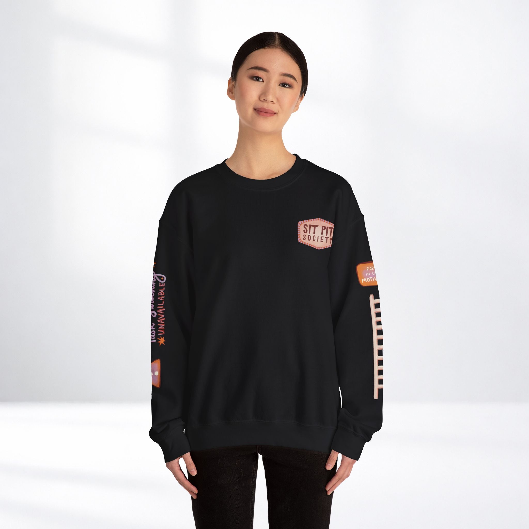 Sit Pit Society Crewneck Sweatshirt