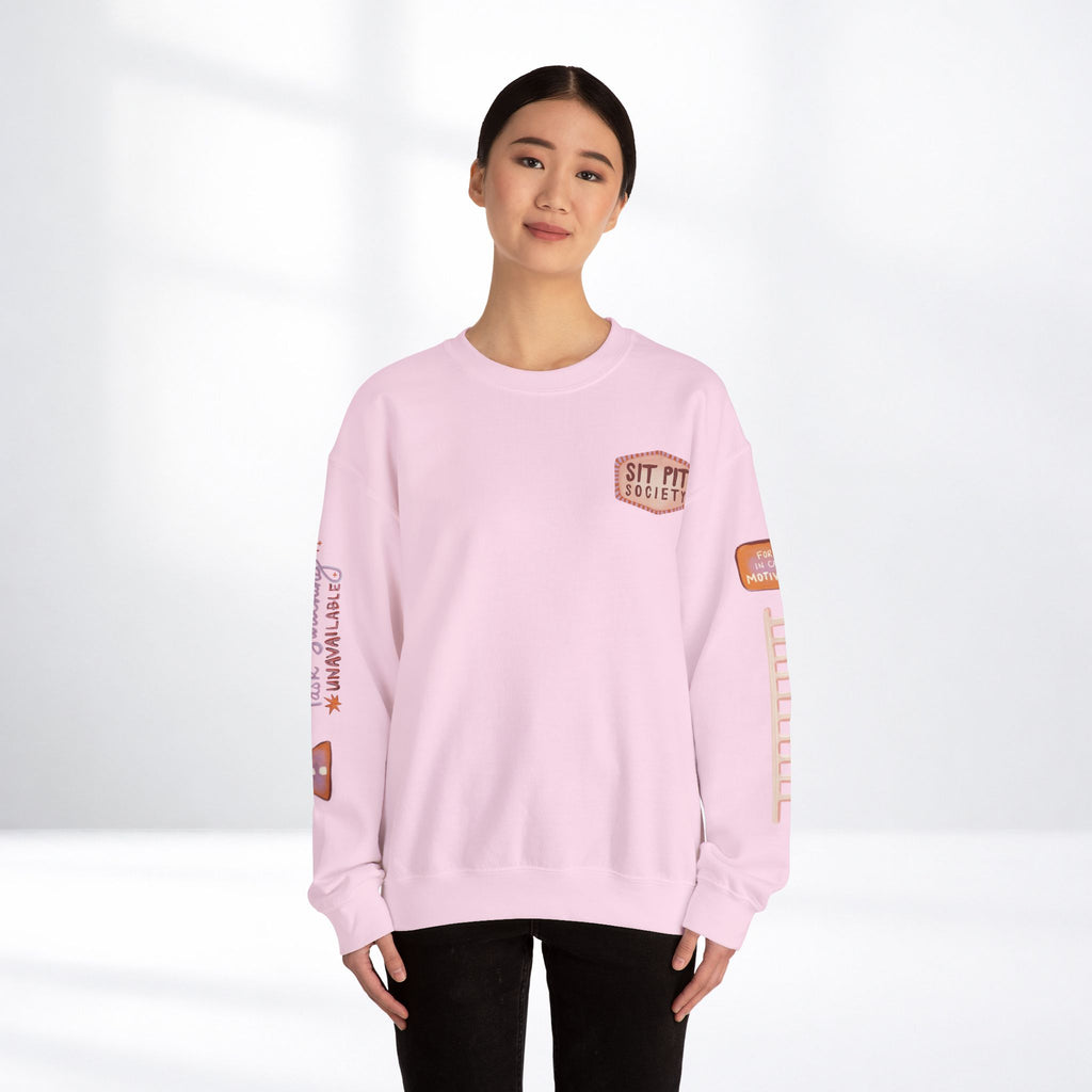 Sit Pit Society Crewneck Sweatshirt