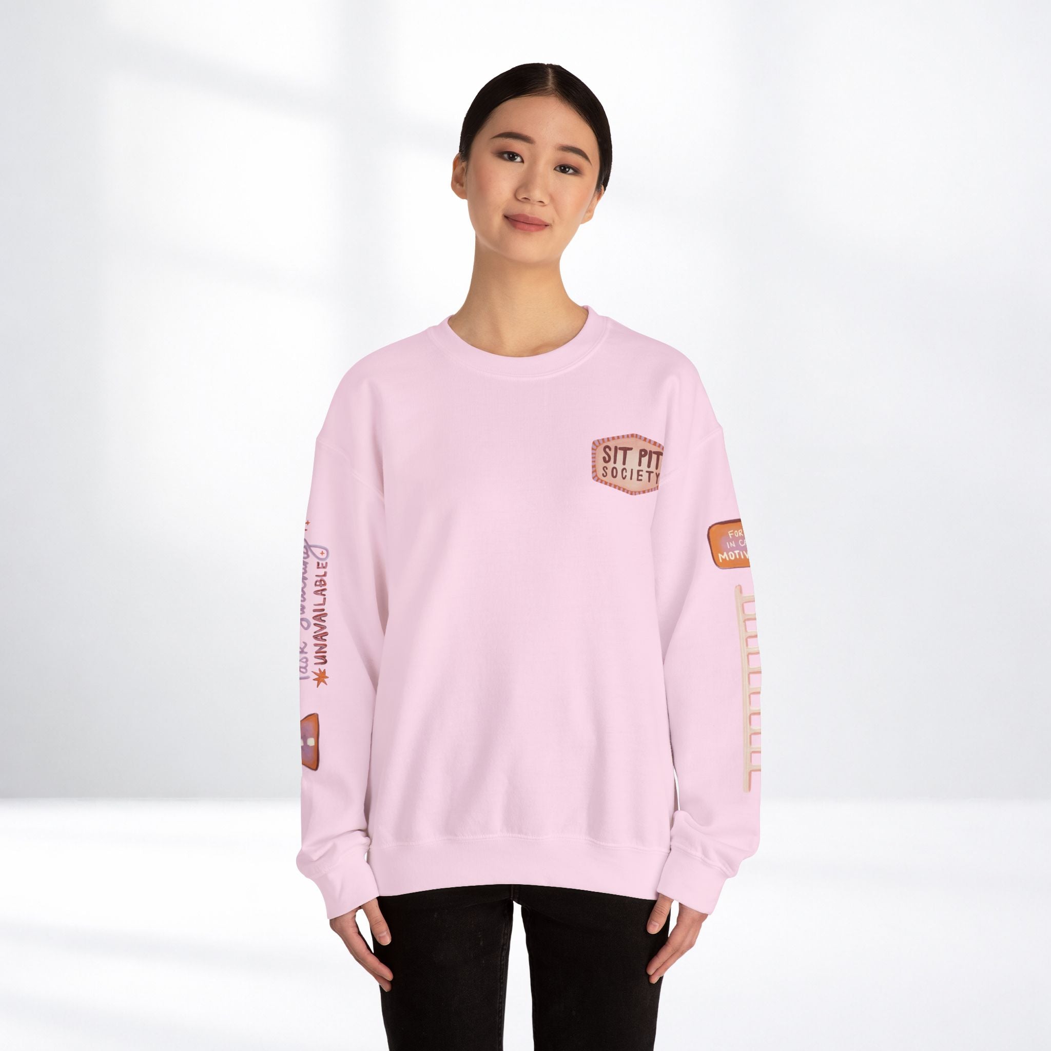 Sit Pit Society Crewneck Sweatshirt