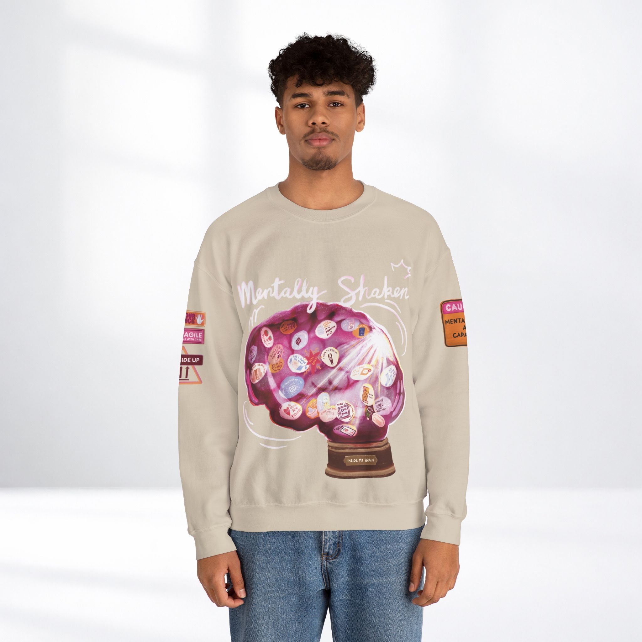 Mentally Shaken Crewneck Sweatshirt