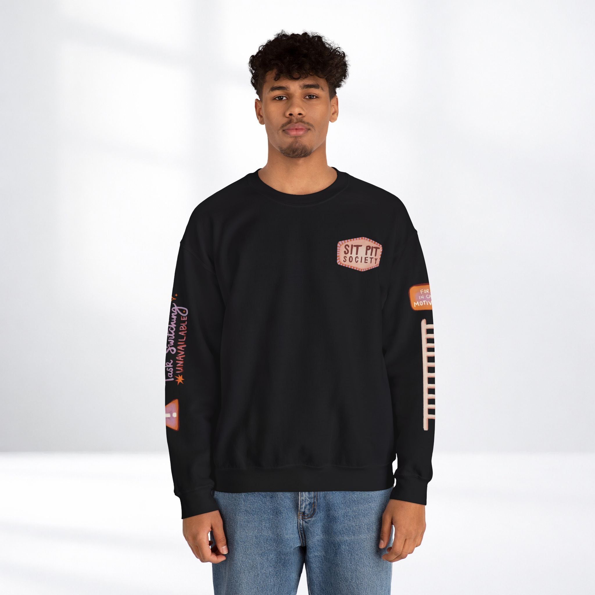 Sit Pit Society Crewneck Sweatshirt