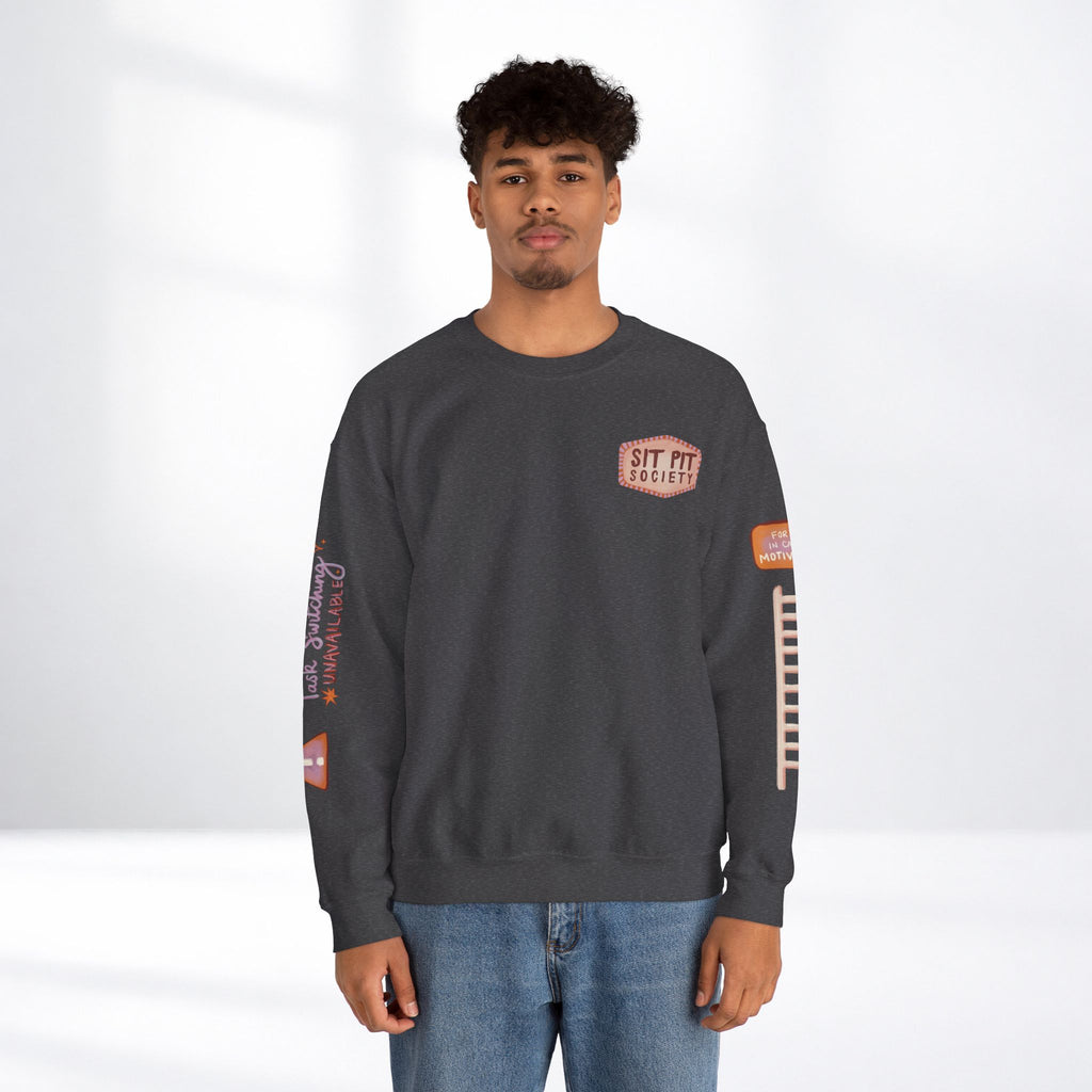 Sit Pit Society Crewneck Sweatshirt