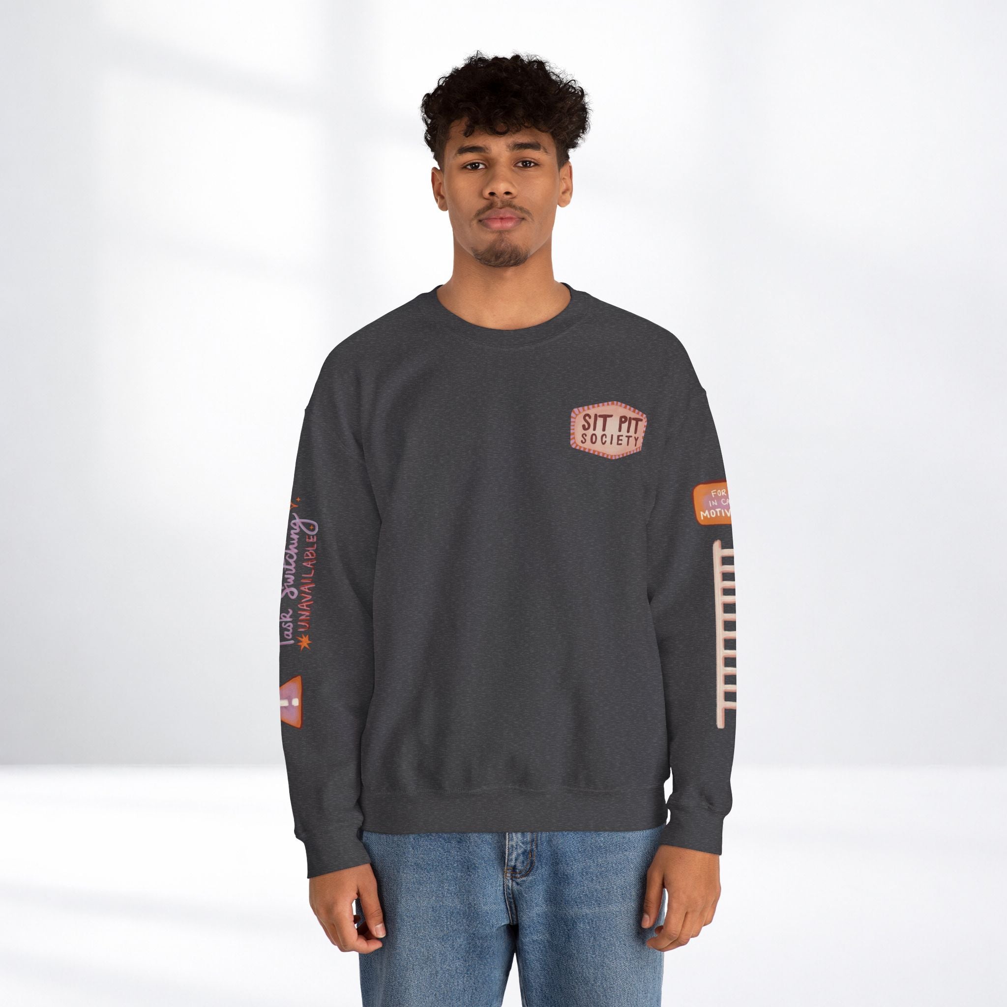 Sit Pit Society Crewneck Sweatshirt