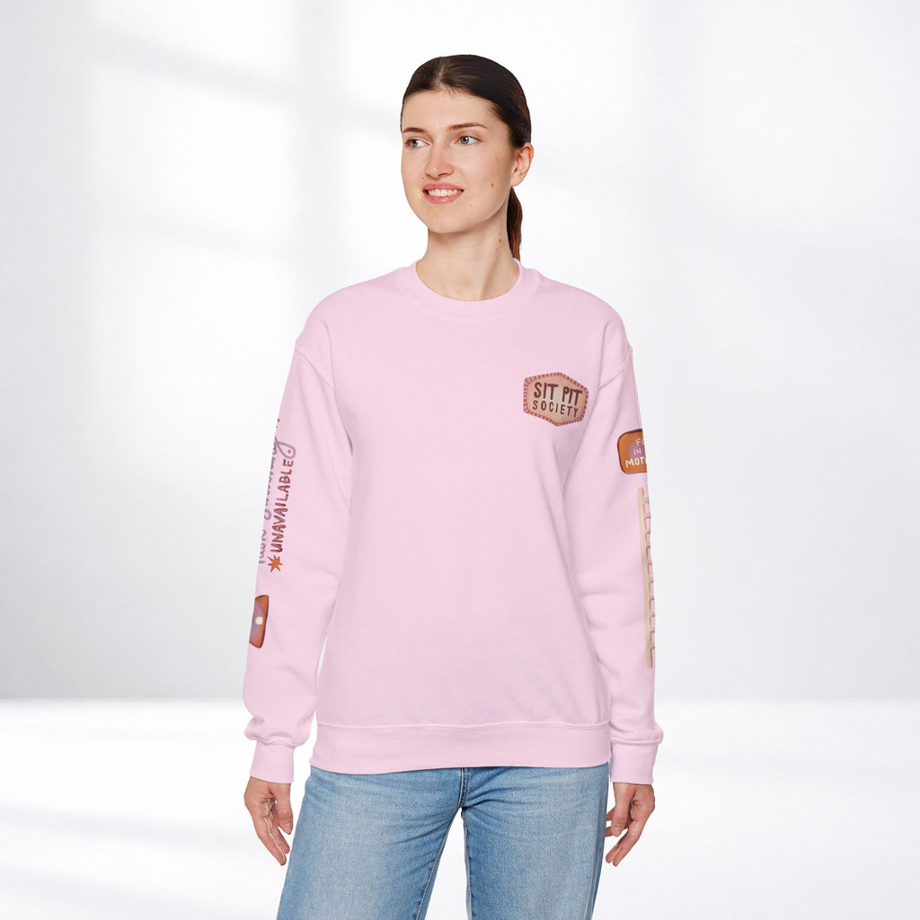 Sit Pit Society Crewneck Sweatshirt